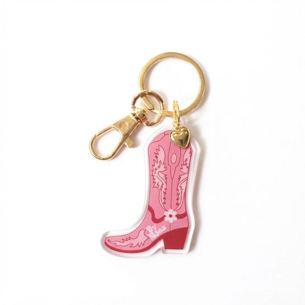 Porte-clefs Western Botte